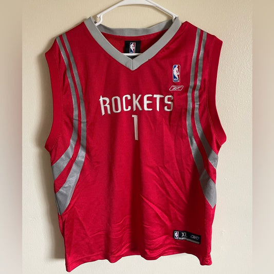 Tracy McGrady Houston Rockets Vintage Reebok NBA Basketball Jersey