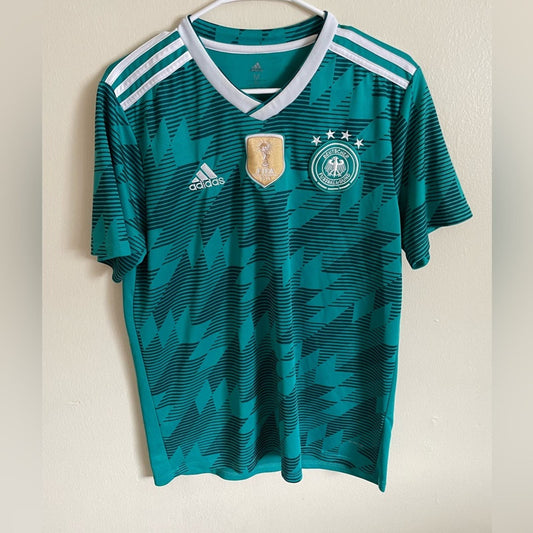 Adidas 2018 Germany World Cup Away Climalite Jersey - Medium