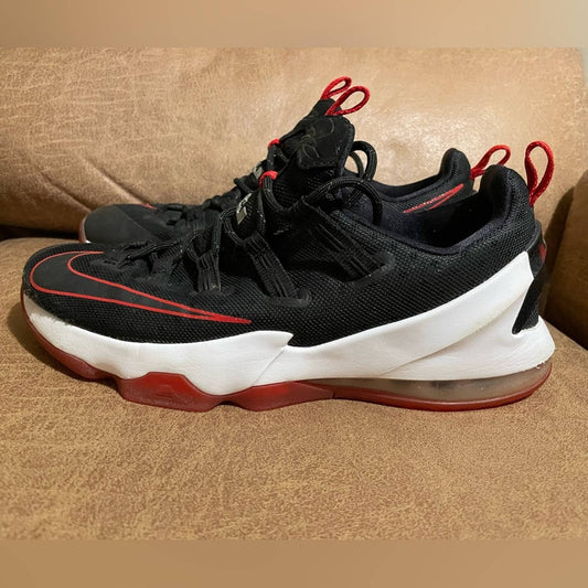 Nike Lebron 13 Low BRED black/red